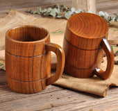 Beer wooden mug