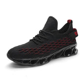 Flying woven wild thick bottom increased sports white shoes casual shoes