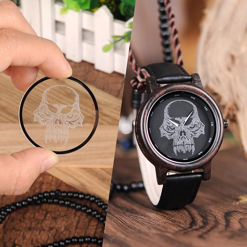 Watches Bamboo Unisex Watches  P24 Skull