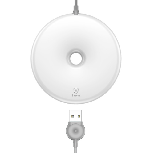 New Donut Wireless Charge Smart Power Off for iPhoneXS/8plus Desktop Charger