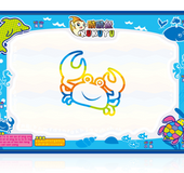 Magical water canvas