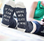 Funny Letter Printed Socks