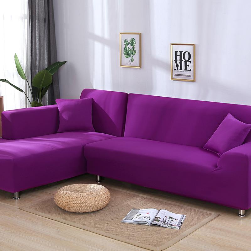 Tight Wrap Sofa Cover Elastic 2 Pieces Sofa Cover If L Style Piece Corner Sofa