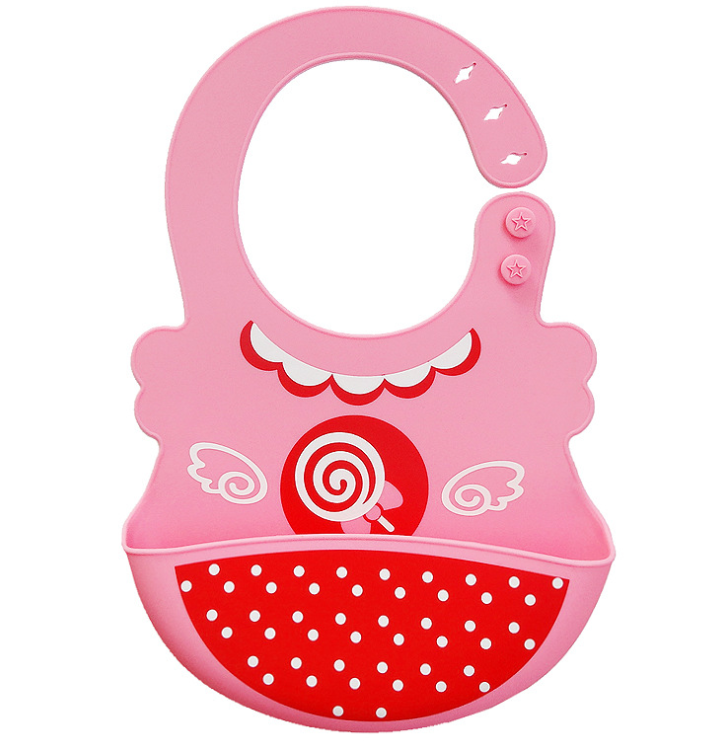 16 styles JJOVCE Children''s and Infants Silica Adjustable Stereo Bib Waterproof Soft Bib Food Bib/Copyright Products