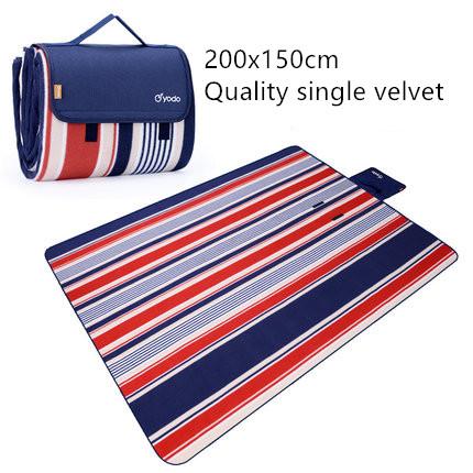 Leisurely Picnic Cushion Moisture-proof Cushion Outdoor Picnic Camp Beach Tent Cushion Waterproof and Thicker Lawn Cushion Picnic Cloth