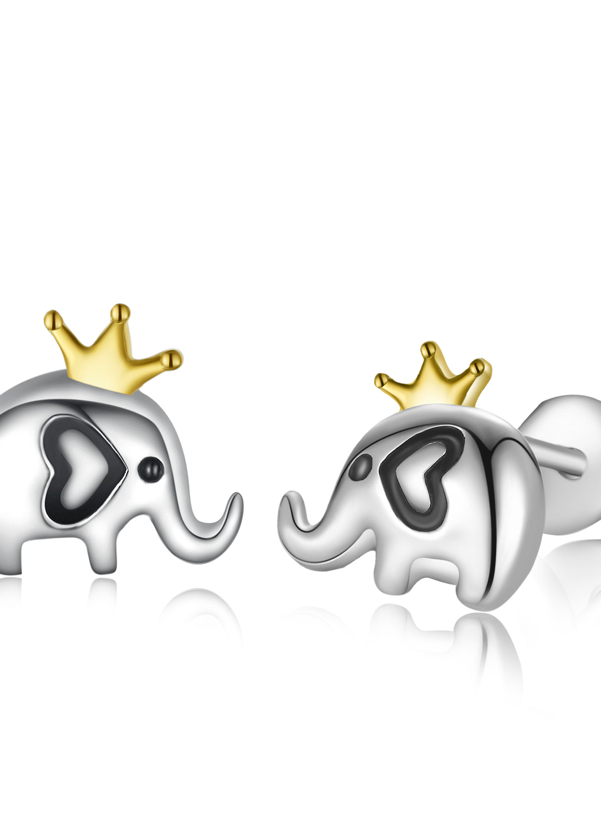 Aretes de Elefante 925 Plata