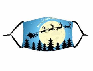 Christmas deer digital printing mask