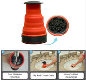 Clog Cannon High Pressure Powerful Manual Air Power Drain Blaster Pump For Bathroom Kitchen Sink Plunger Pipe Clog Remover