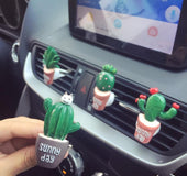 Car Air Freshener Plants Perfume Vent Outlet Air Conditioning Fragrance Clip Cute Creative Ornaments Interior Auto Accessories