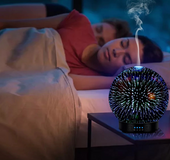 7 LED Color Lighting Modes 3D Aromatherapy