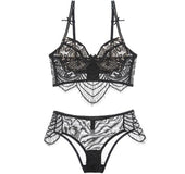 Ultra-thin ladies underwear set