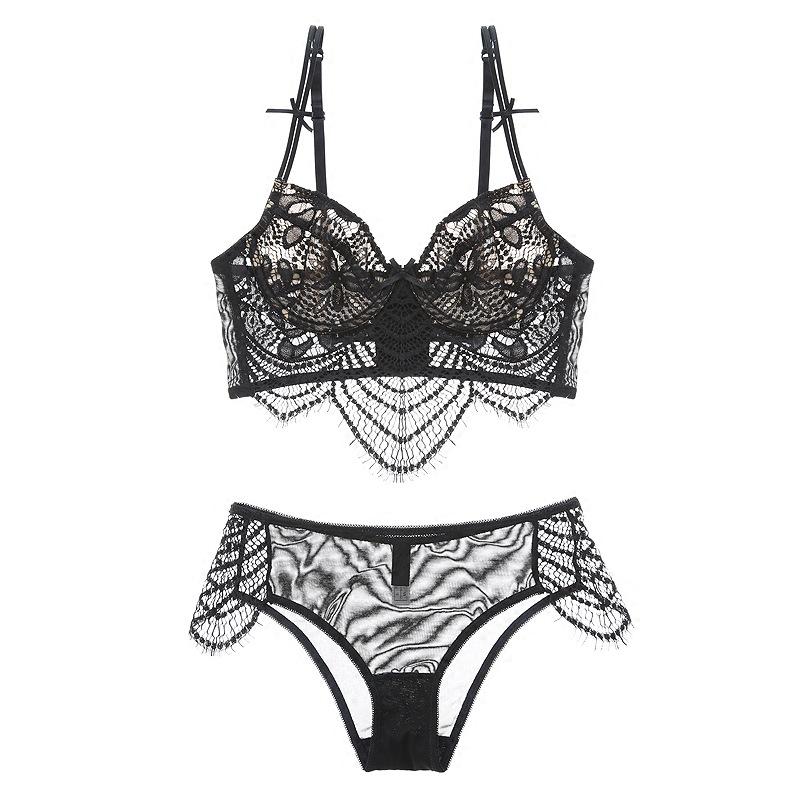 Ultra-thin ladies underwear set