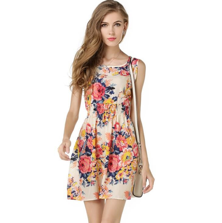 Vestido Floral Talla EUA