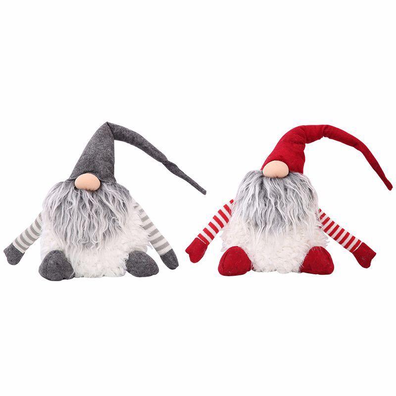 Cartoon christmas decoration doll faceless doll