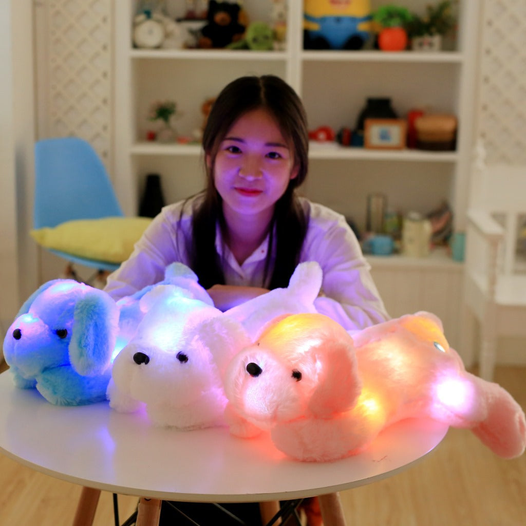 Perro De Peluche Con Luz