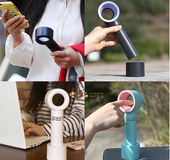 Pequeño Ventilador Portátil Sin Aspas Carga USB