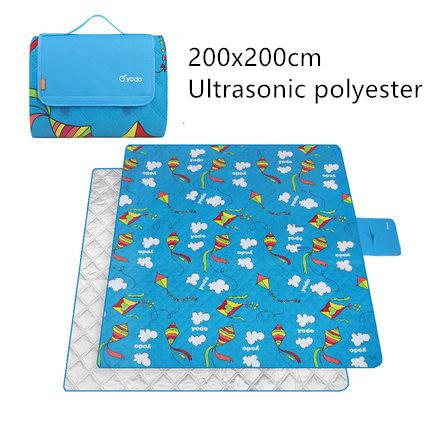 Leisurely Picnic Cushion Moisture-proof Cushion Outdoor Picnic Camp Beach Tent Cushion Waterproof and Thicker Lawn Cushion Picnic Cloth