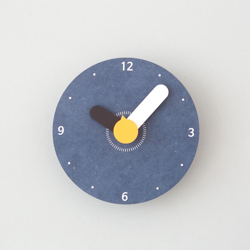 Creative wall clock cartoon children mute wall charts