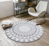 Ins Nordic round carpet