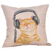 ADORABLE CAT PILLOW COVERS