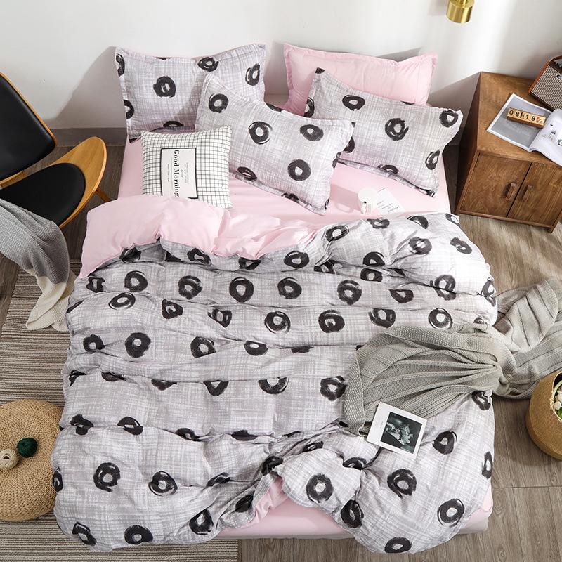 Heart print bedding set 3/4 pieces