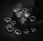 Vintage Diamond Embroidered  13 Piece Set