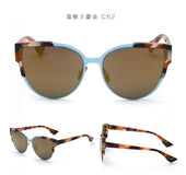 Fashion Women Sunglasses Cat Mirror