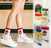 Cartoon student socks