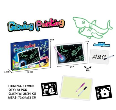 Graffiti board painting
