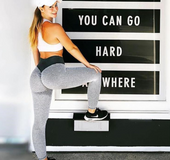 High waist and quick running yoga pants women's leggings