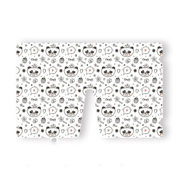 Mask temporary clip storage bag