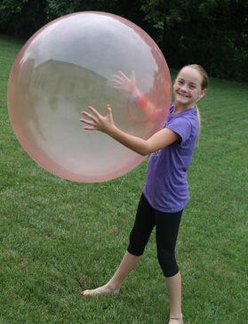 Outdoor Bubble Ball Blow Up Balloon Toy