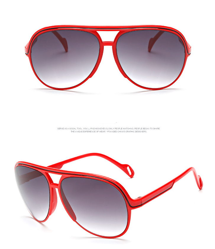 Fashion big box sunglasses