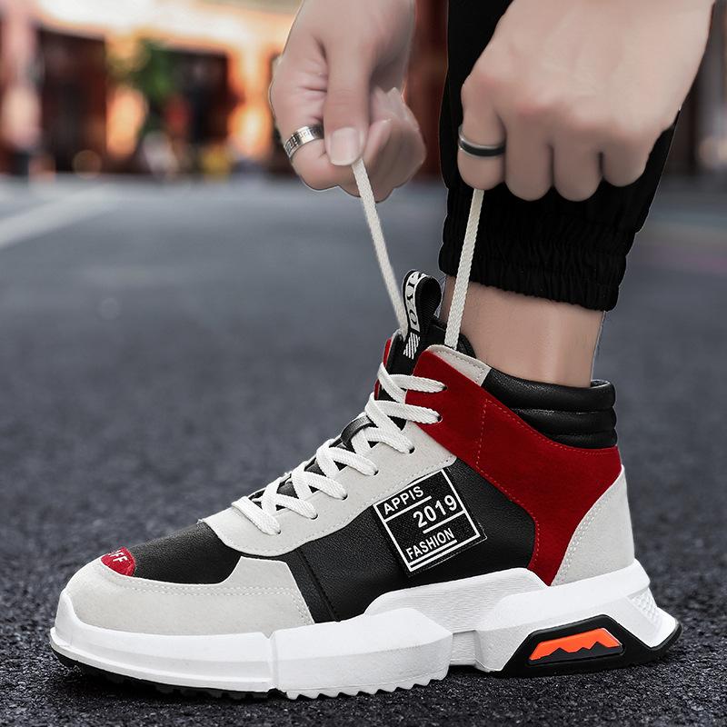 High-top sneakers