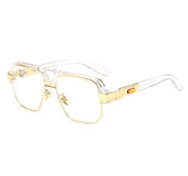 Sunglasses leopard half frame