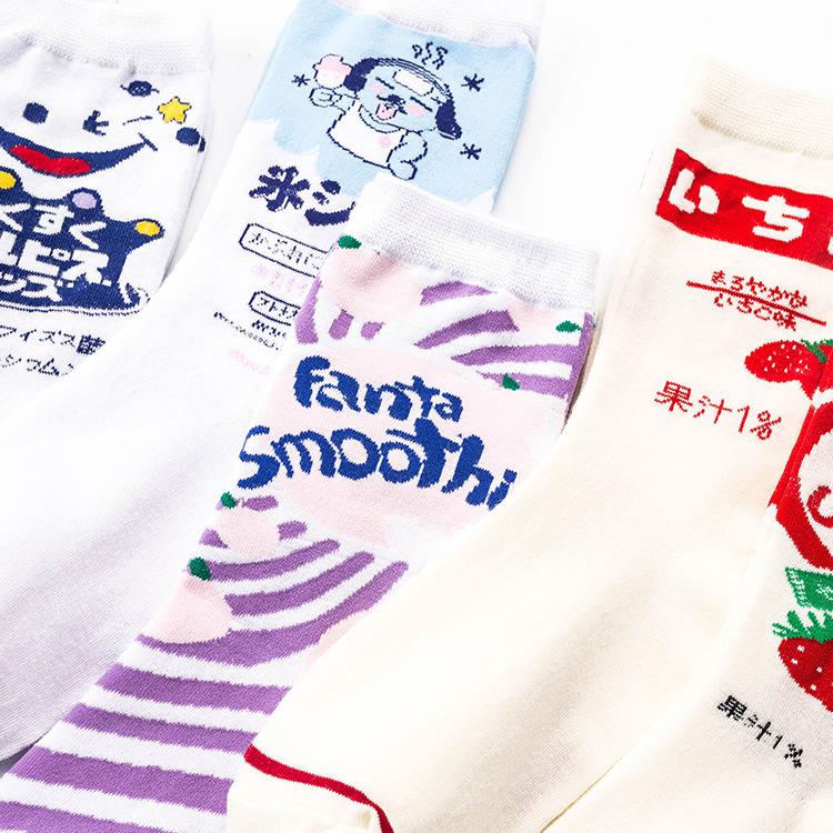 Japanese cartoon anime  socks