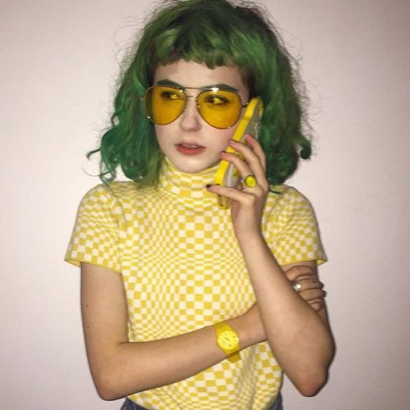 Gold Frame Vegas Sunglasses