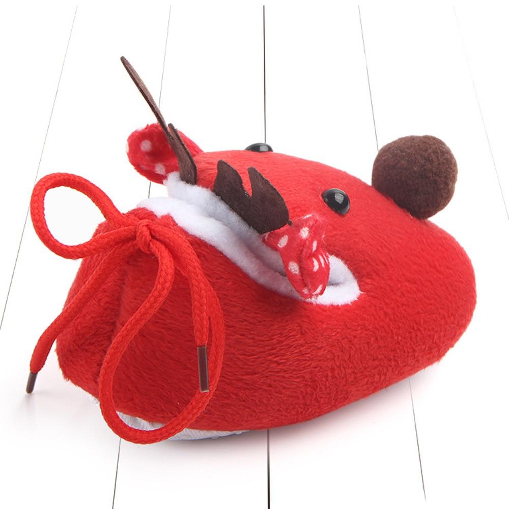 Winter children footwear Booties Sneakers for children slippers Baby Boy Girl Christmas Anti-slip Crib Shoes Children's shoes