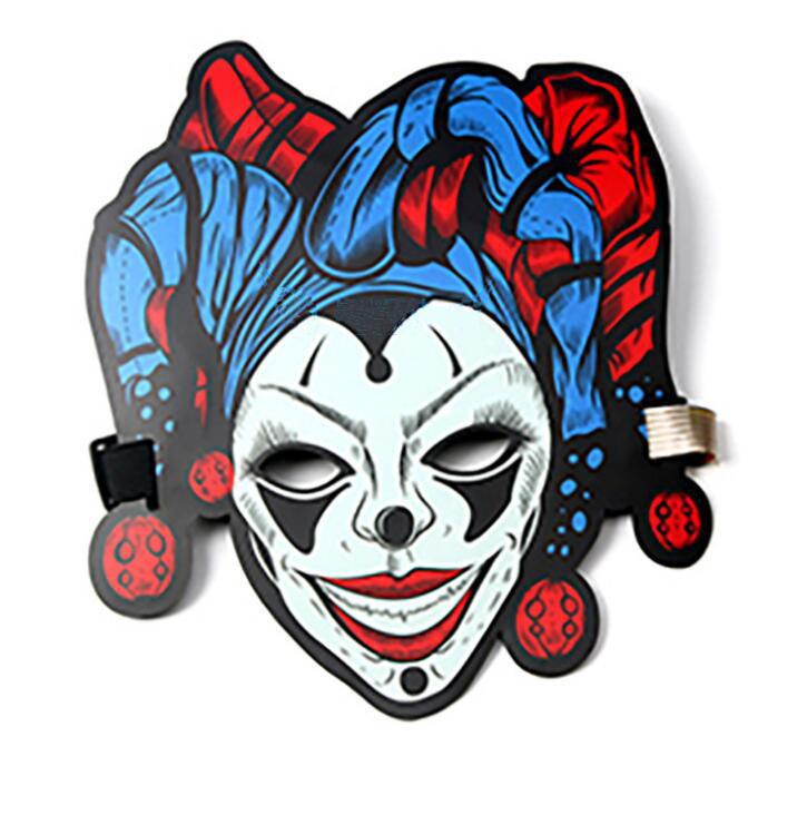 Design Sound Activated Halloween EL Party Mask