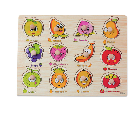Cognitive wooden puzzle early education educational toys