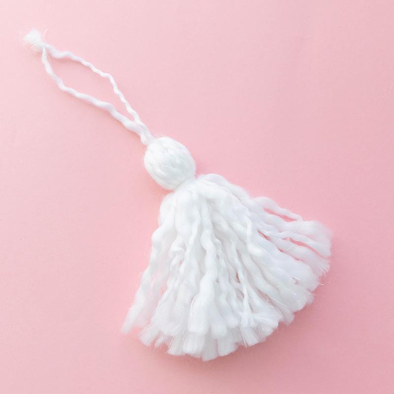 Christmas pink plush small pendant