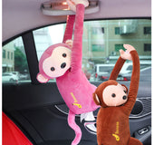 Caja De Pañuelos Colgantes Mono Pipi