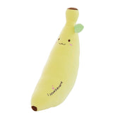 Cute banana pillow long pillow large fruit soft doll holding sleeping doll puppet
