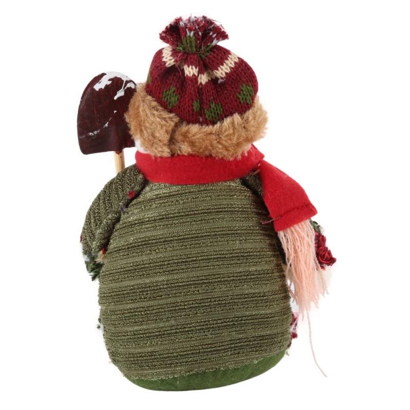 New Lovely Christmas Gift Santa Claus Snow Man Reindeer Doll Christmas Decoration Ornaments Pendant Home Decor