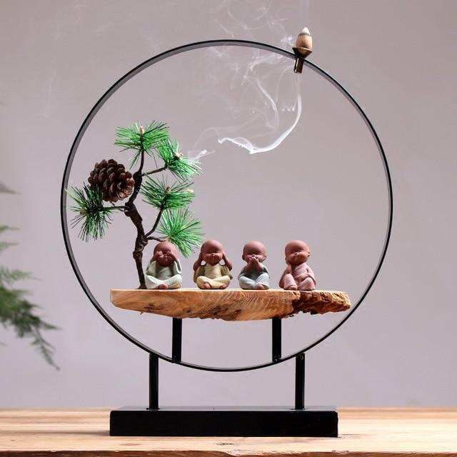 Quemador de incienso pequeño zen varios modelos