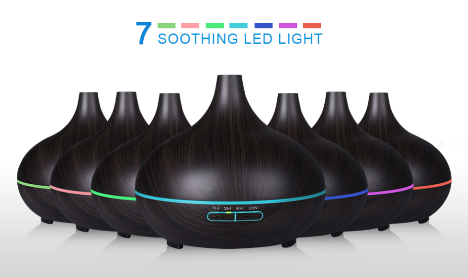 300ml Air Humidifier Essential Oil Diffuser