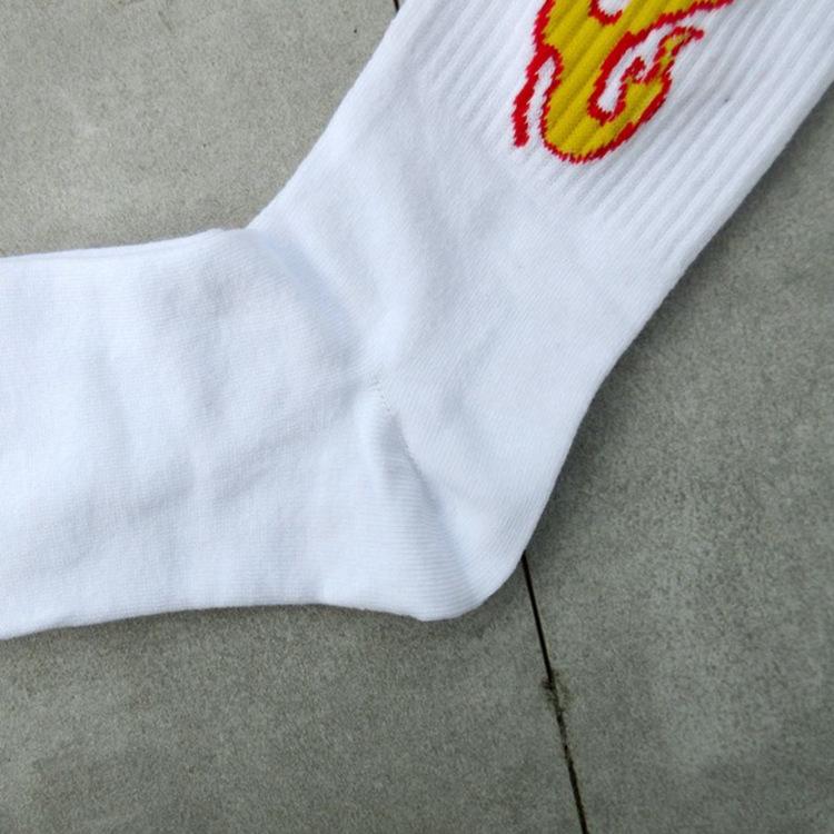 Tube cotton socks male and female