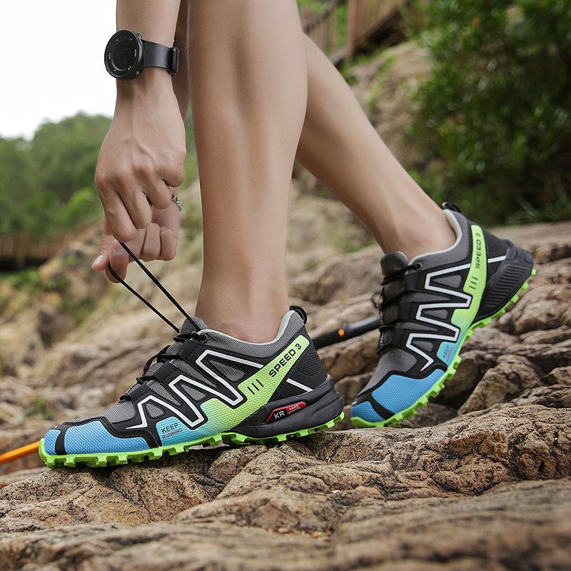 Men's shoes breathable mesh hiking shoes