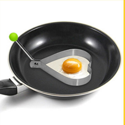 Thickened stainless steel omelette mold creative egg frying mold love type fried egg model poached egg grinder