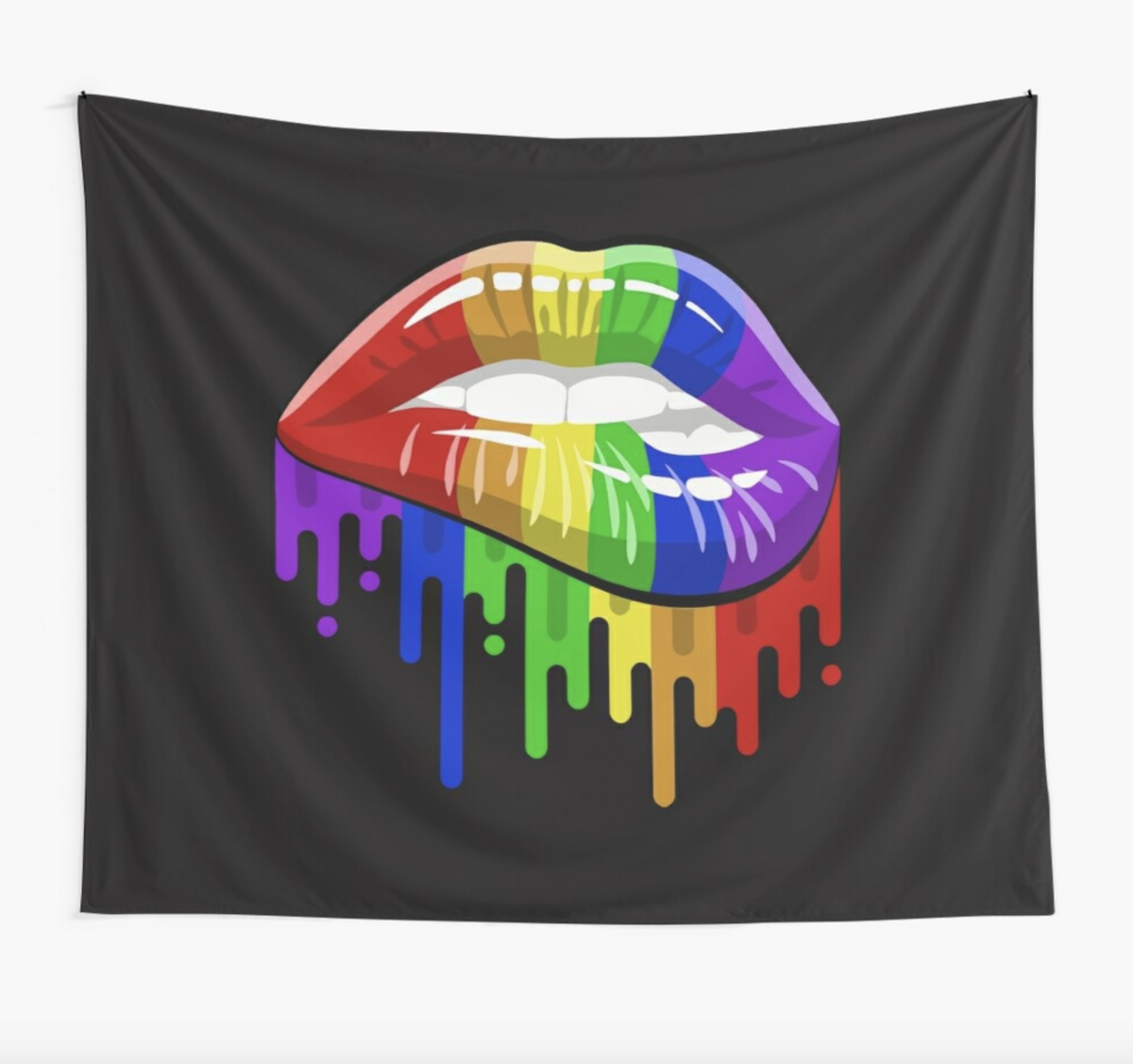Color line tapestry